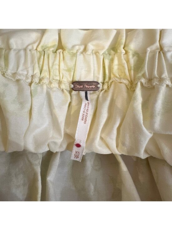 Free People strapless floral cotton poplin midi dress - Picture 7 of 10